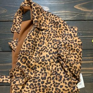 NWT BLANKNYC cheetah coat